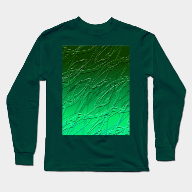 Dream of green Long Sleeve T-Shirt by Sinmara